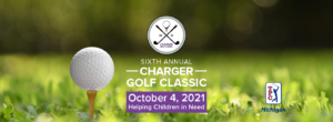 Sixth Annual Charger Golf Classic October 4, 2021